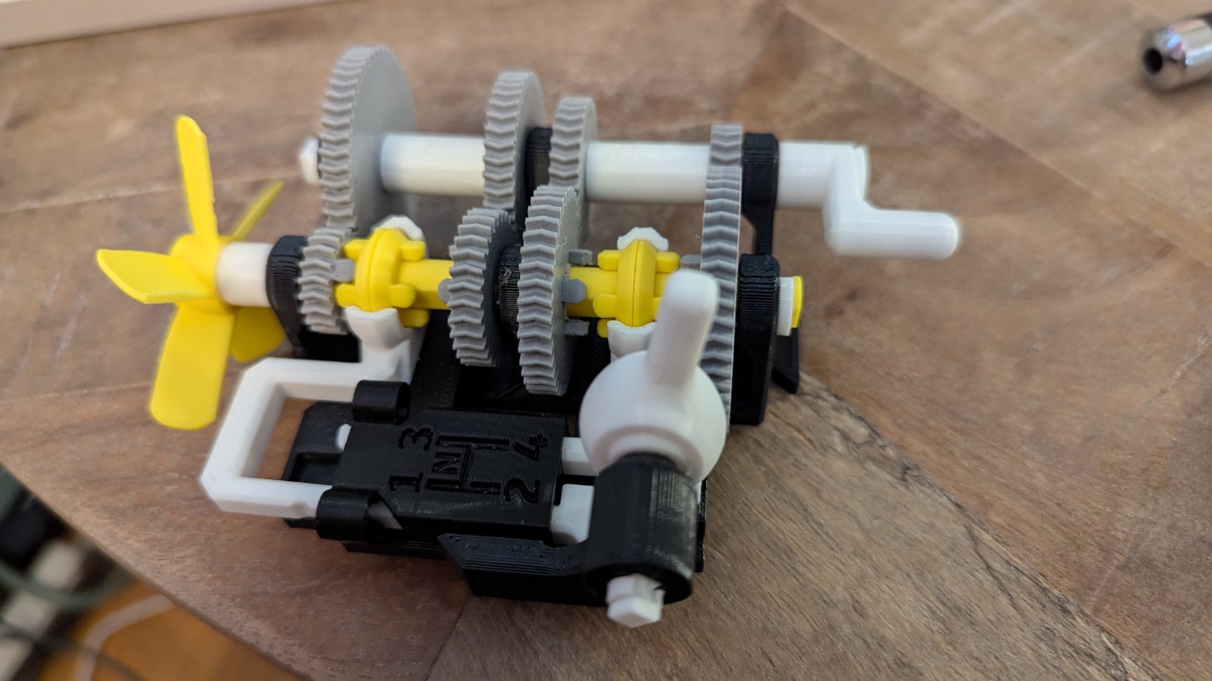 Upgraded Output Shaft for The 4 Speed "Constant Mesh" Manual Transmission