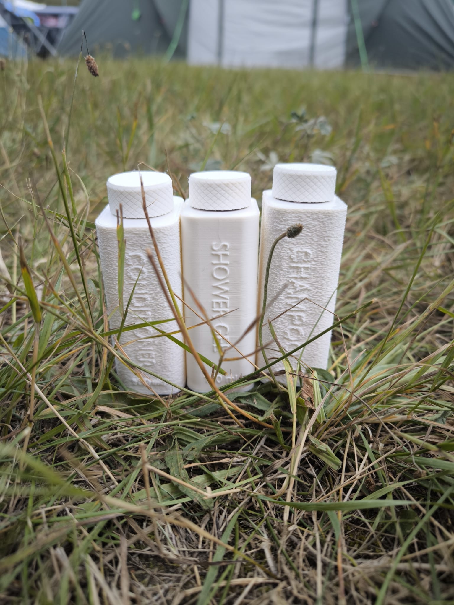 Shampoo travel bottle (100ml, 75ml, 50ml, 25ml)