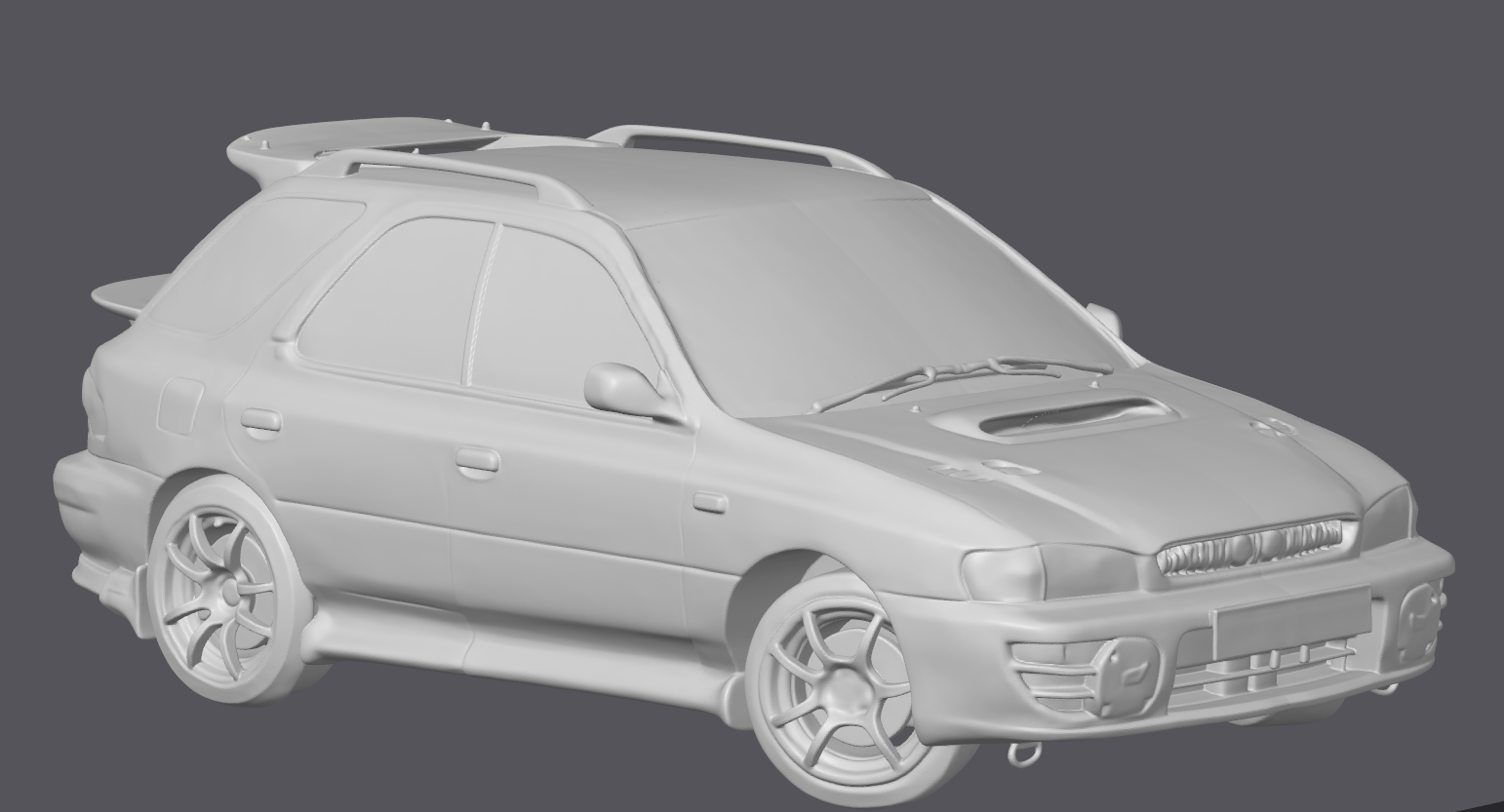 subaru impreza wagon 3D model