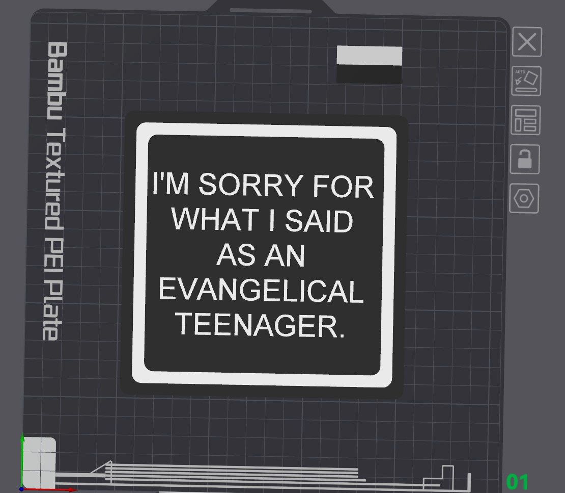 Evangelical Teenager Sign