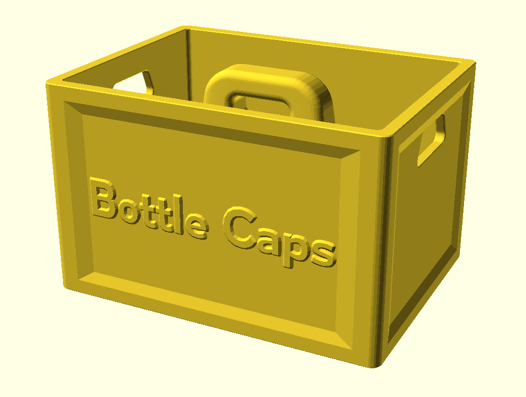 Beer Crate (OpenSCAD)