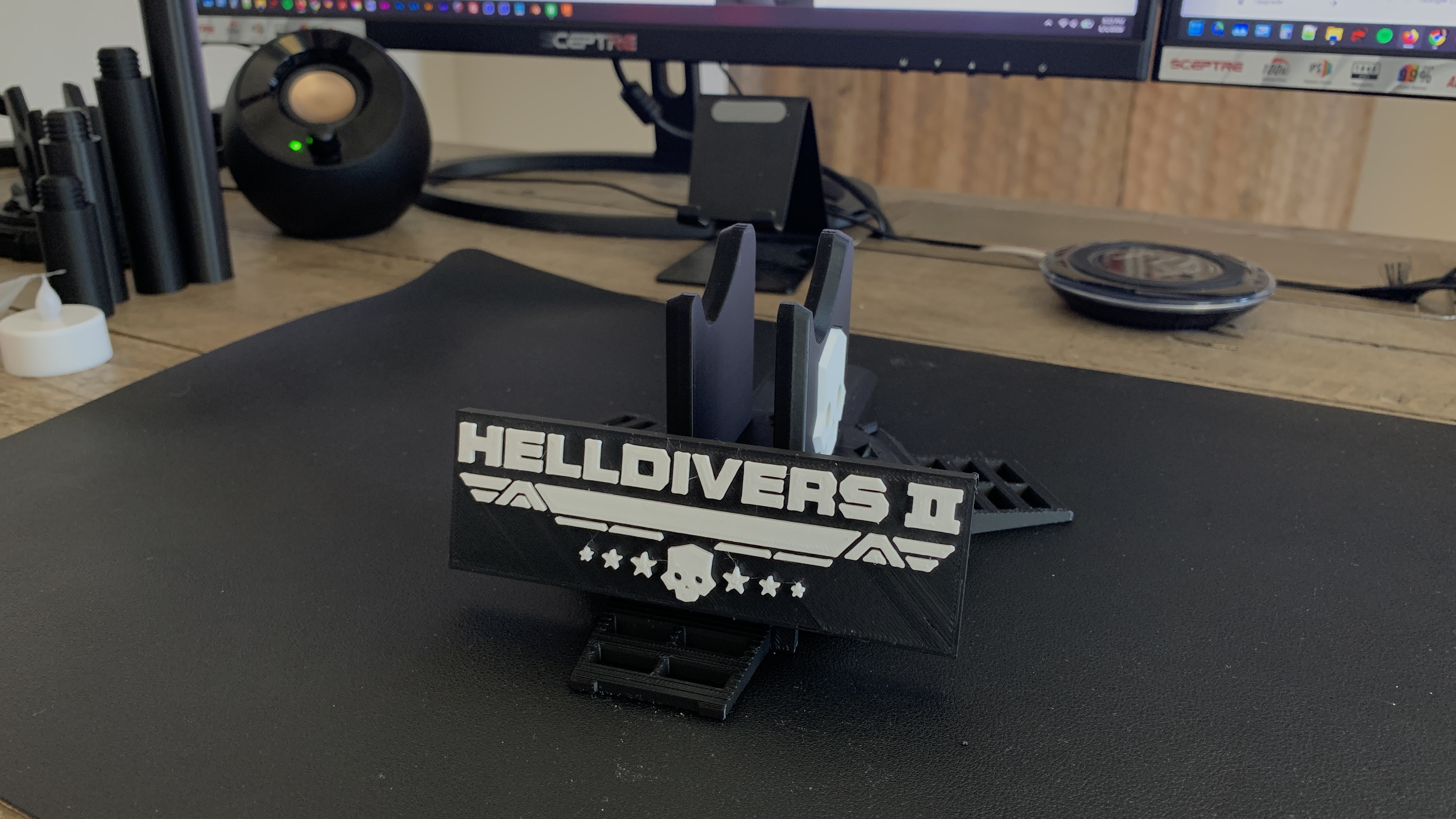 Miniatura 2 do modelo 3D Helldivers 2 Themed Controller stand