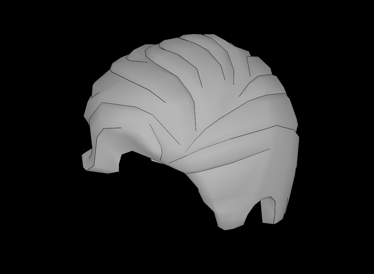 Lego Compatible (98726.dat) Minifig Hair Swept Right with Front Curl