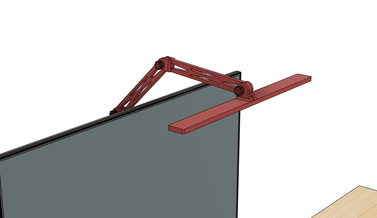 monitor lamp mount