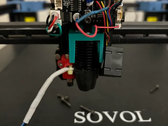 SOVOL SV08 hotend Rapido HF support by AB RIB