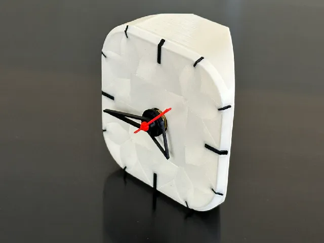 KornerClock - wall clock for the corner of the room