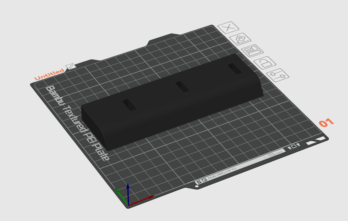 Tripple fixed base fot Modular watch stand by PRINTSY