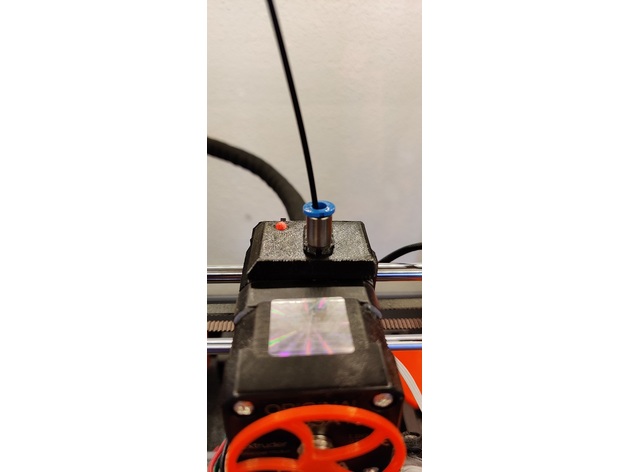 Prusa MK3s Extruder Lid with LED hole