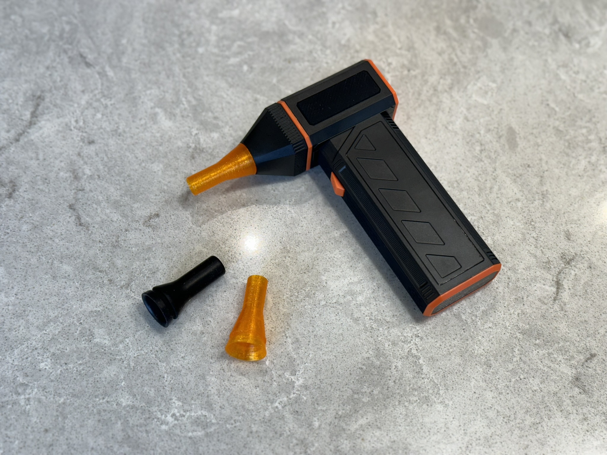 Extension nozzle for portable turbo jet fan X3 F31