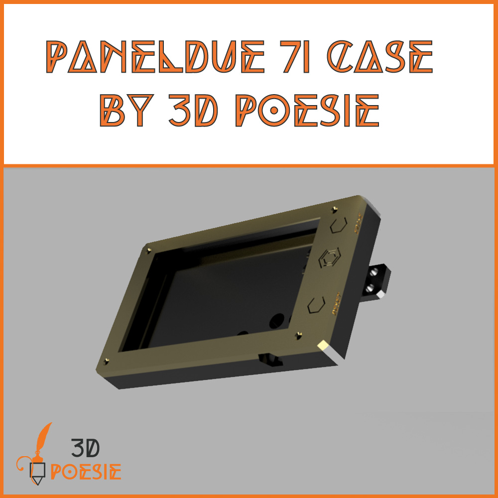 PanelDue 7i Case by 3D Poesie