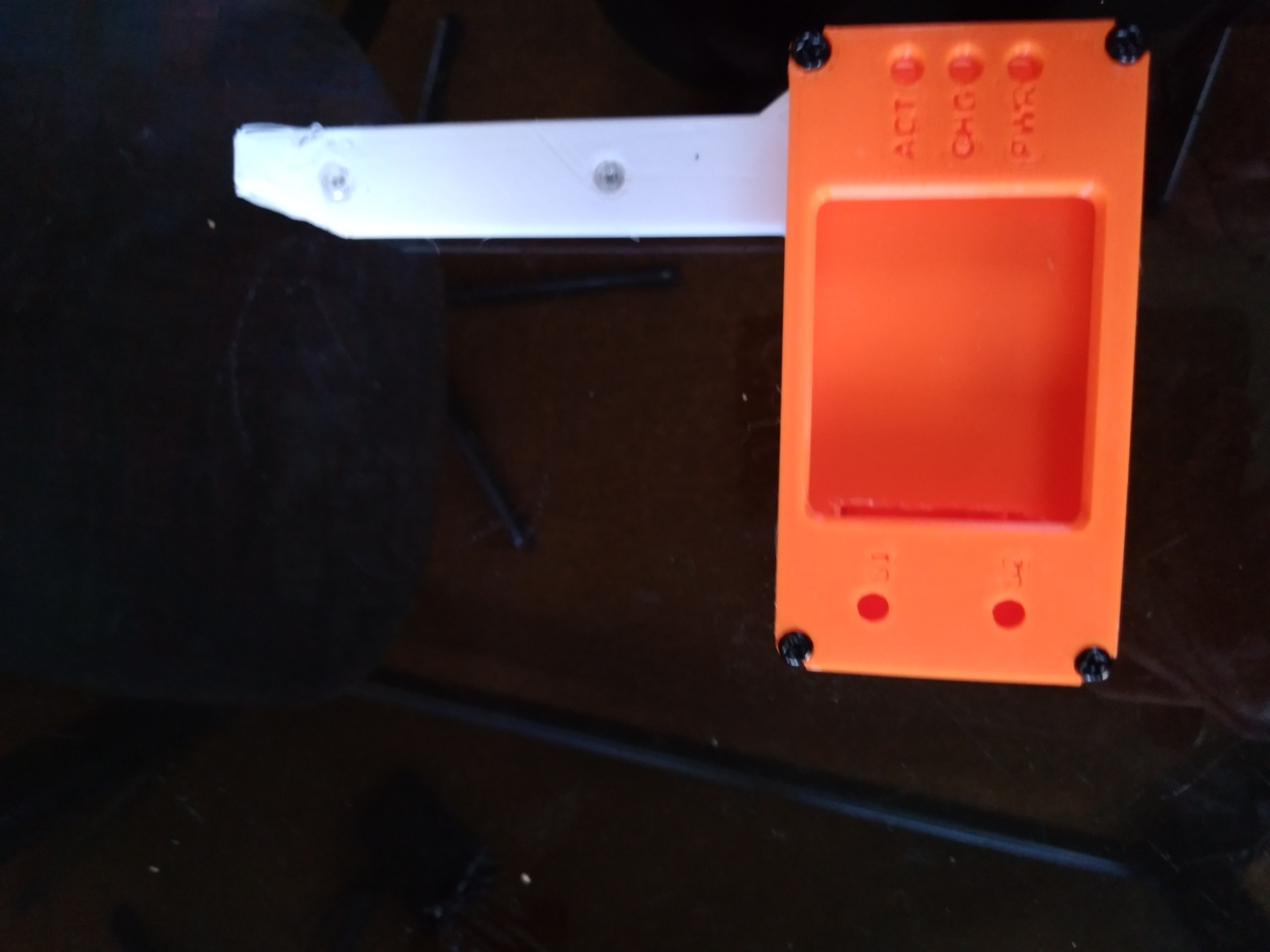 TTGO LORA case with BL-5C battery, 2inch screen folded dipole or Jpole and GPS