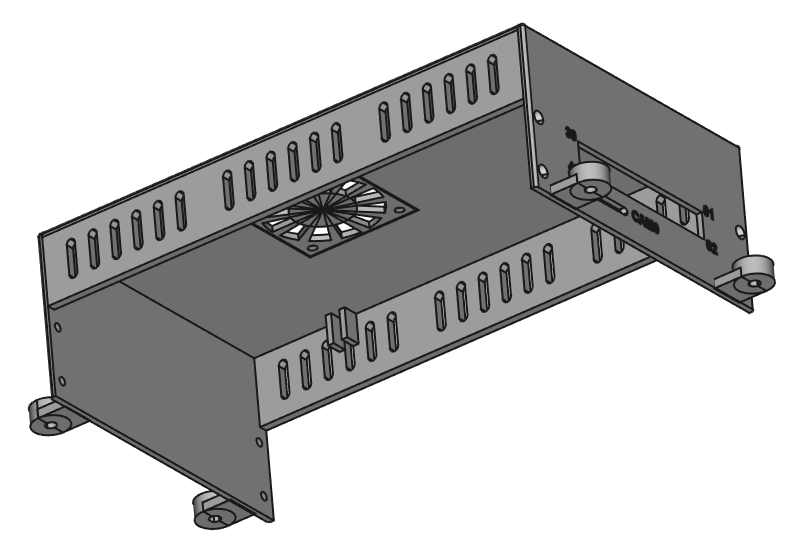 Raspberry Pi CM4 IO Board + NVMe SSD case lid by Geoff_B_UK | Download ...