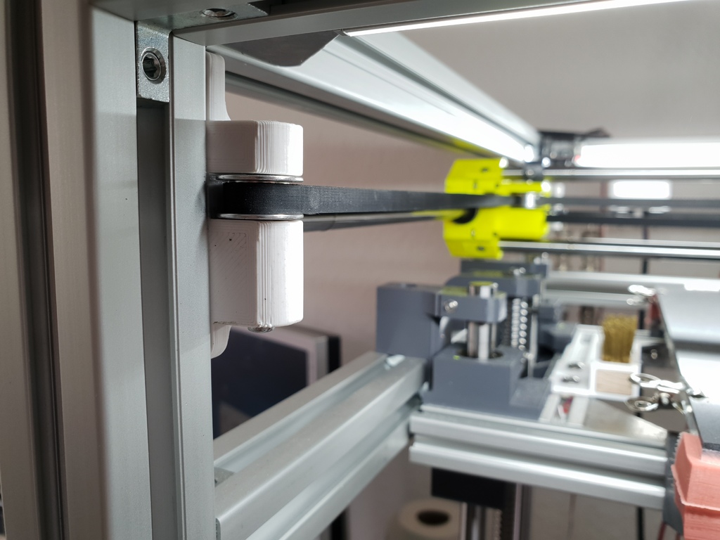 Miniatura 3 do modelo 3D Hypercube evolution  (HEVO) Stepper motor mount at the back