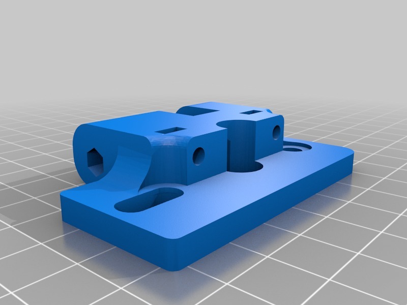 Miniatura 8 do modelo 3D Hypercube evolution  (HEVO) Stepper motor mount at the back