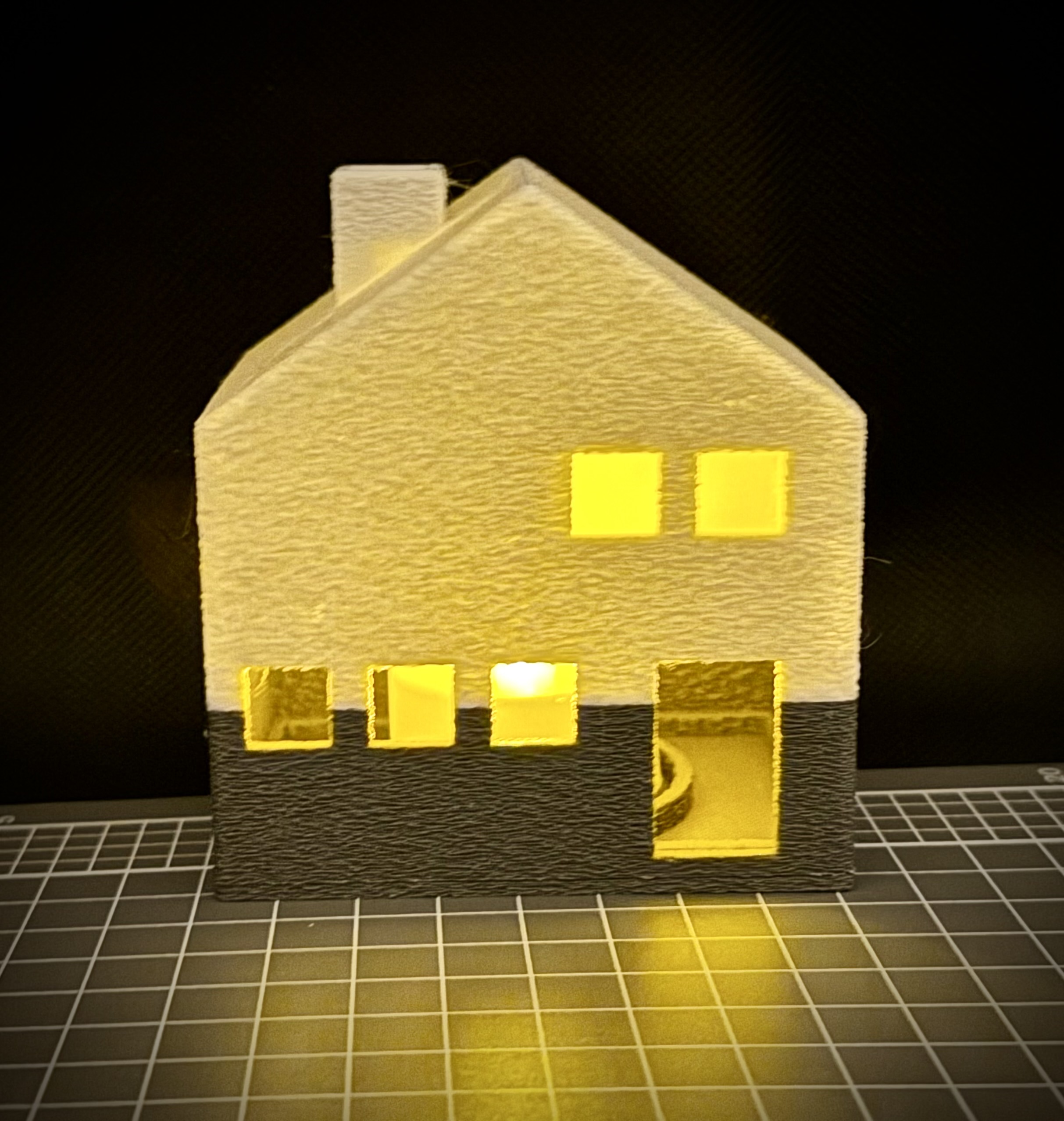 Tealight Candle House