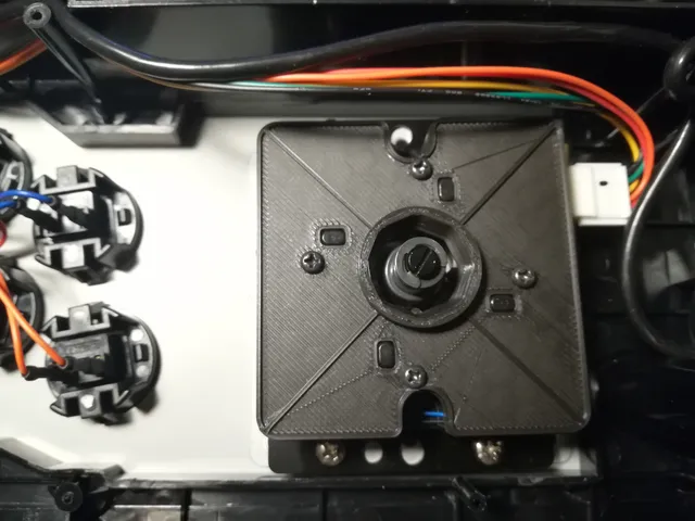 Octogonal Restrictor Gate for Hori Hayabusa joystick