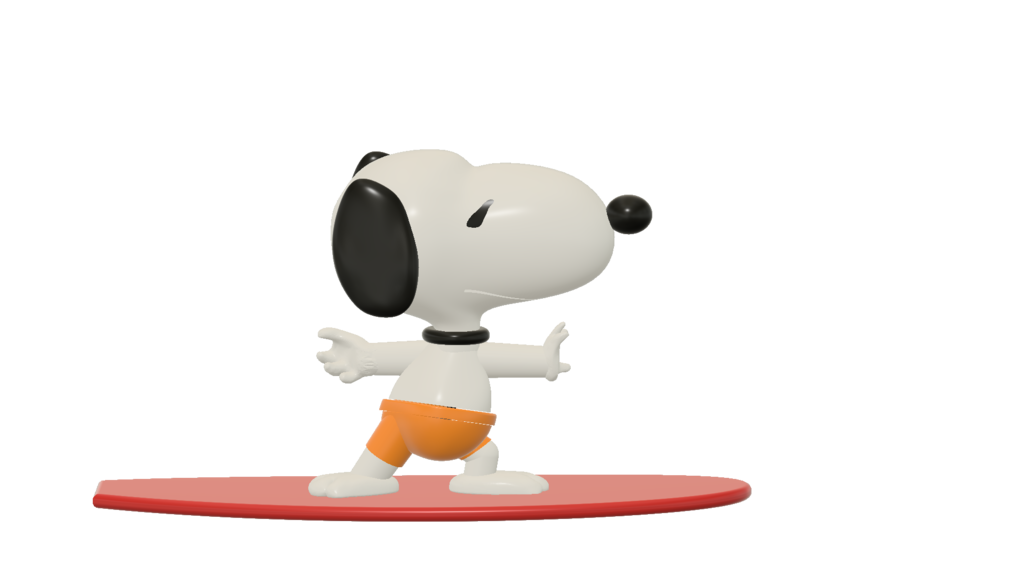 Snoopy Surfing