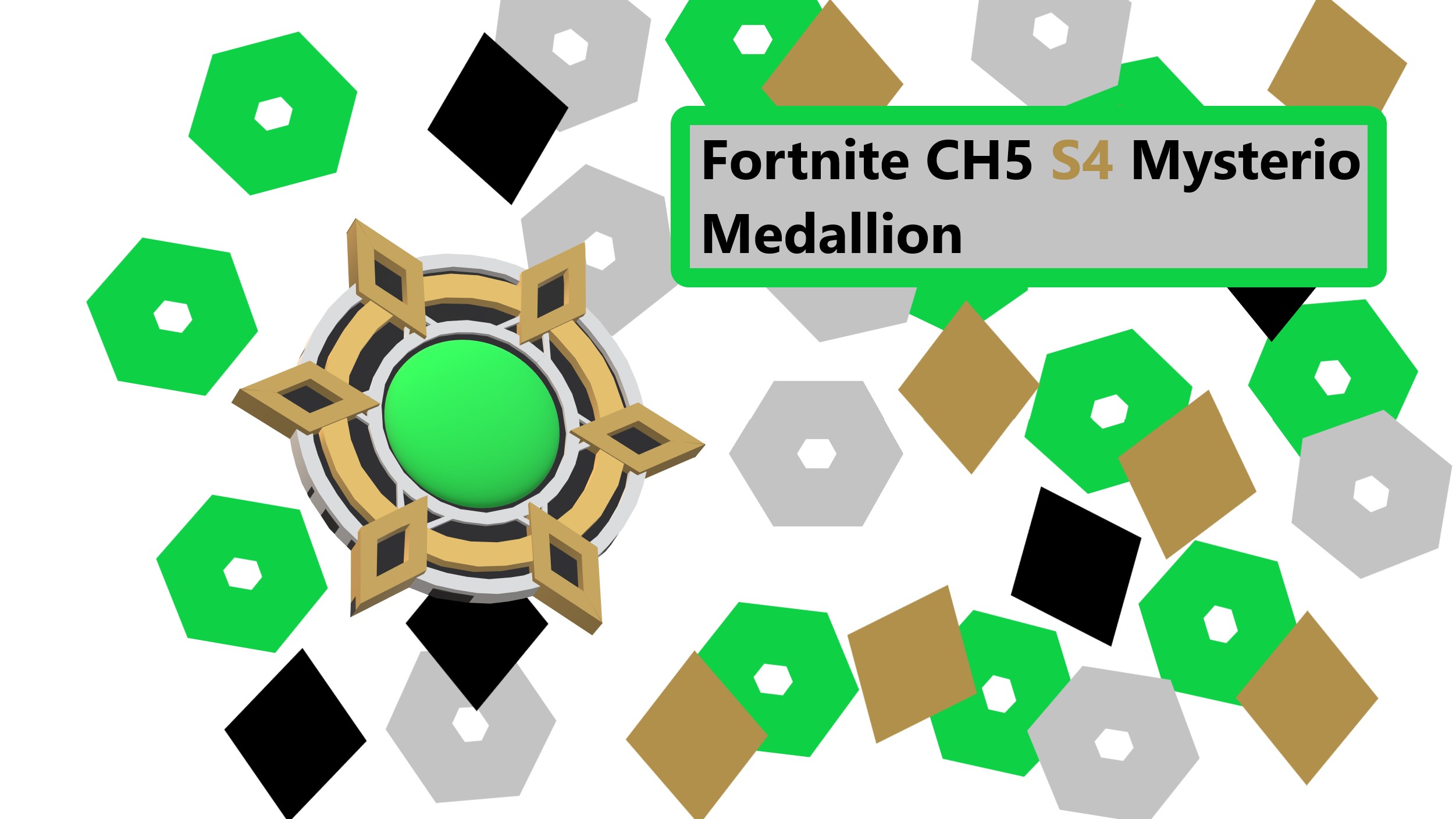 Fortnite medallion Mysterio