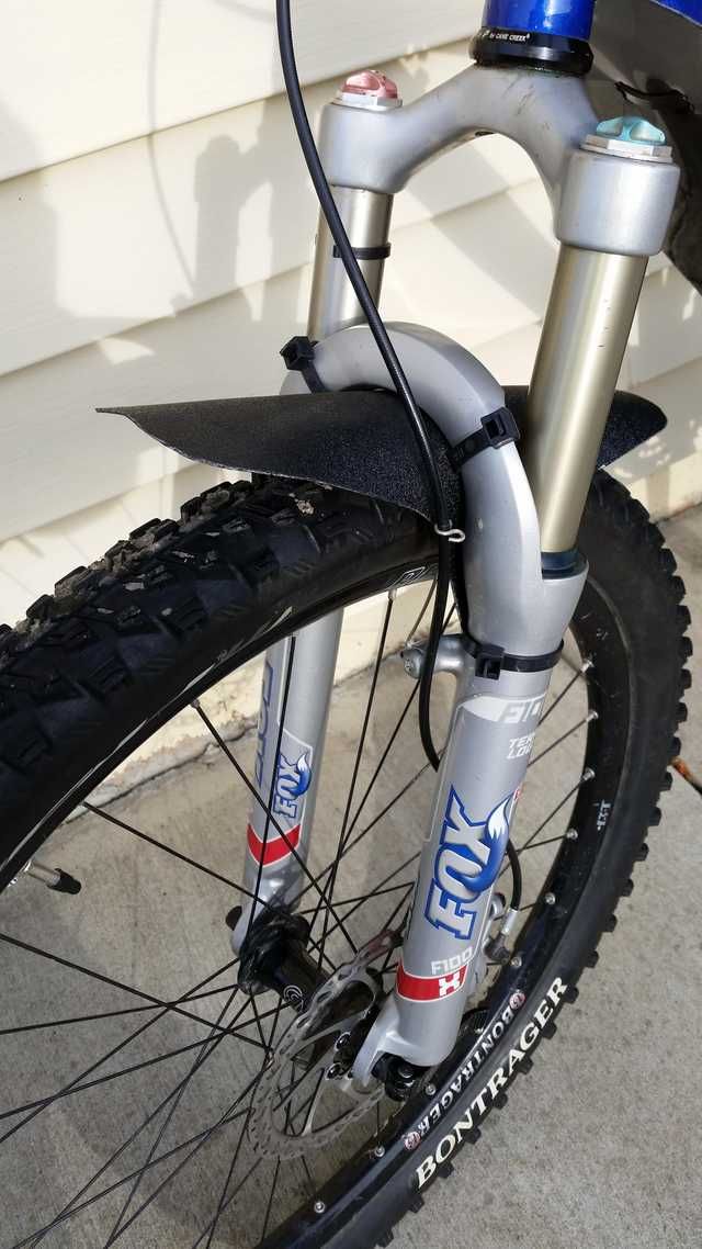 mtb mudguard fox