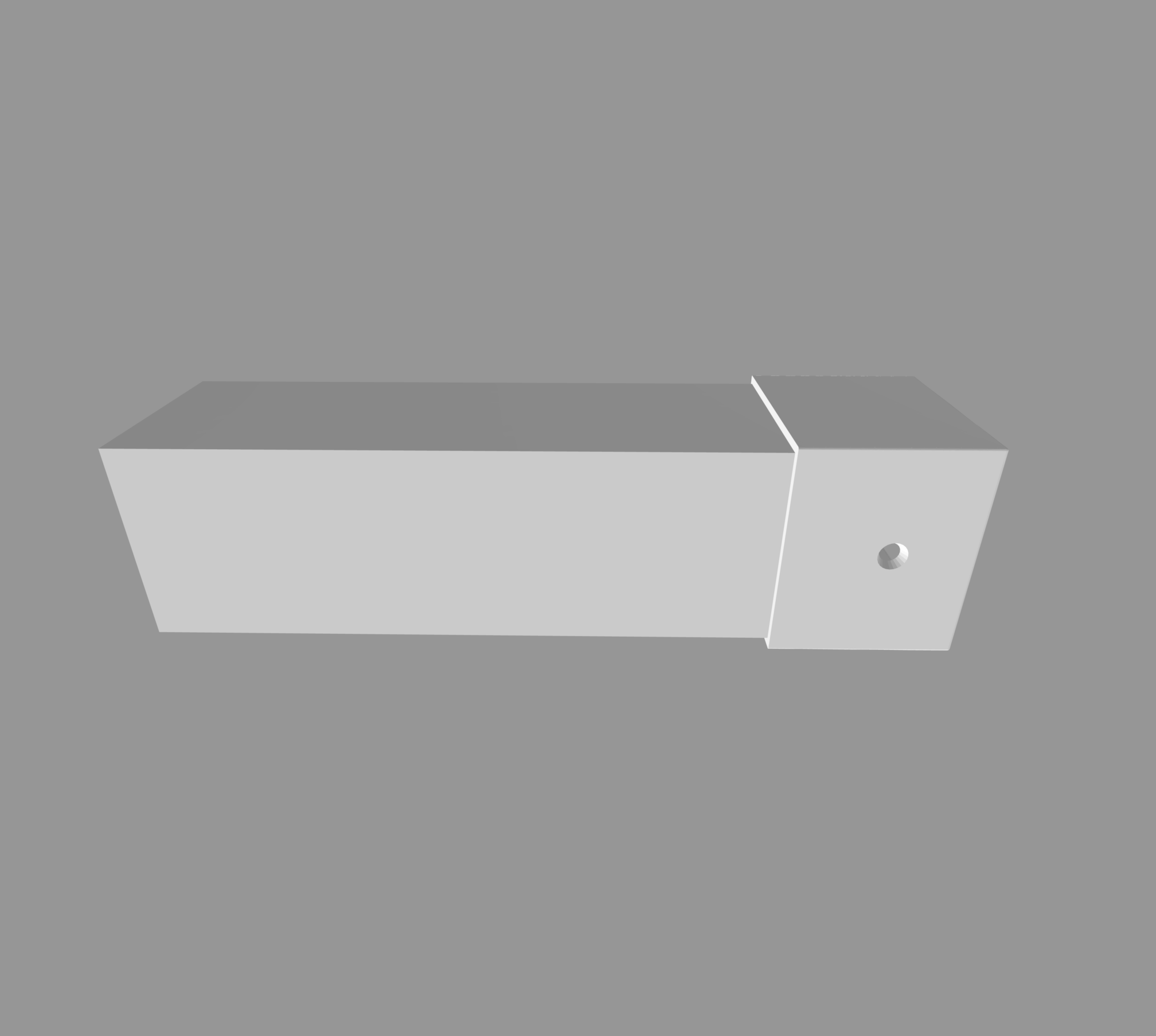 Ikea Lack 8in Leg Extension 3D model thumbnail
