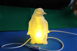 Remixed Penguin Lamp (G9 Bulb)