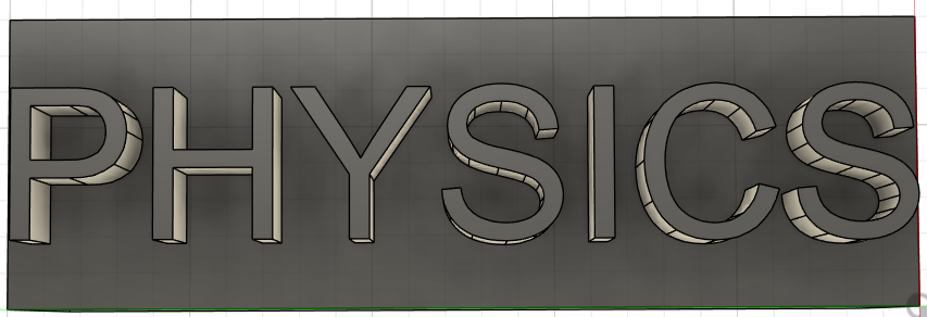 physics sign by Borys Kucharski | Download free STL model | Printables.com