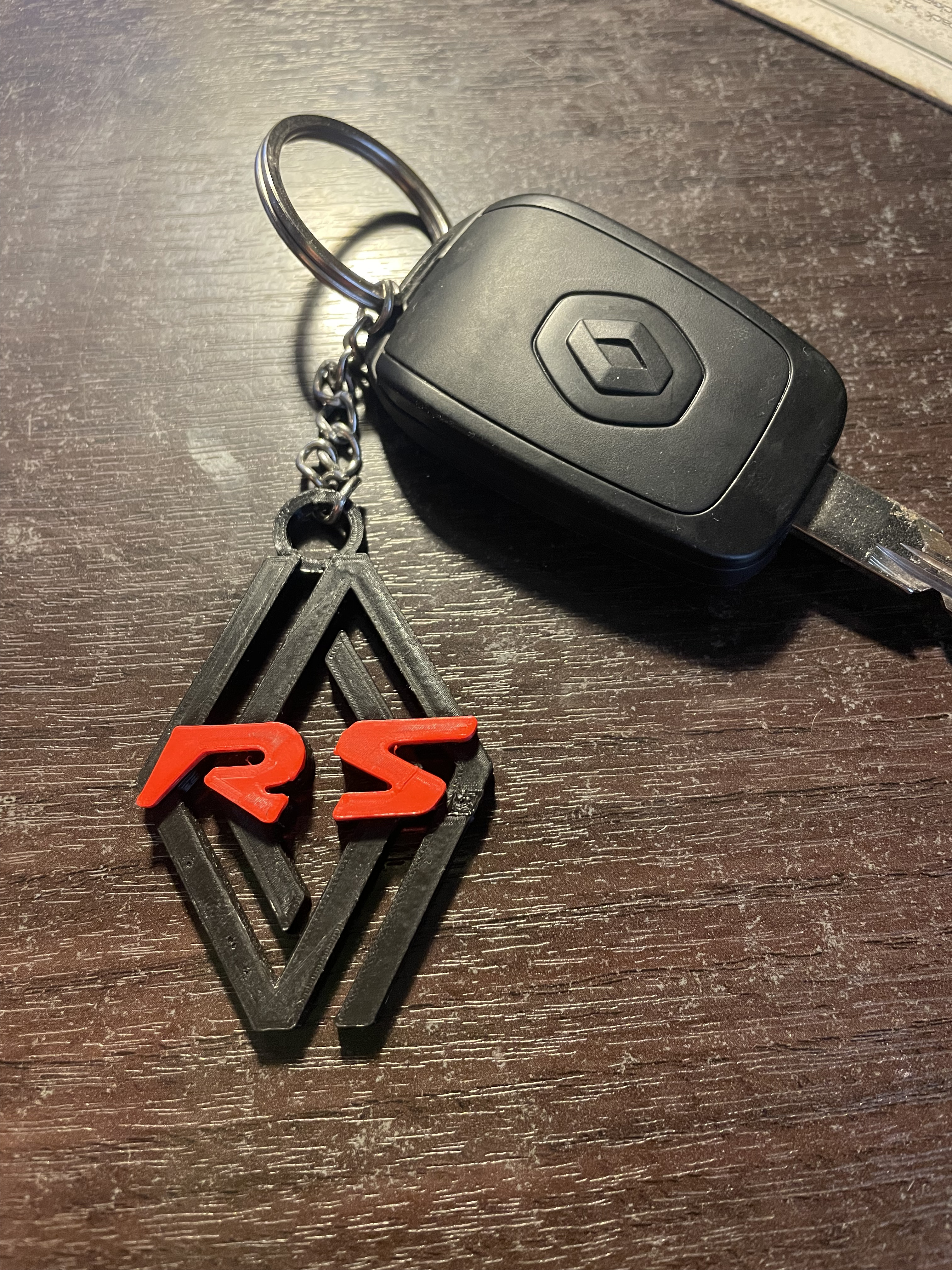Miniatura 2 do modelo 3D Renault RS Keychain