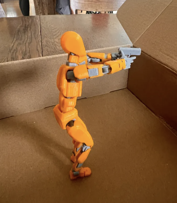 Dummy 13 Gun Prop