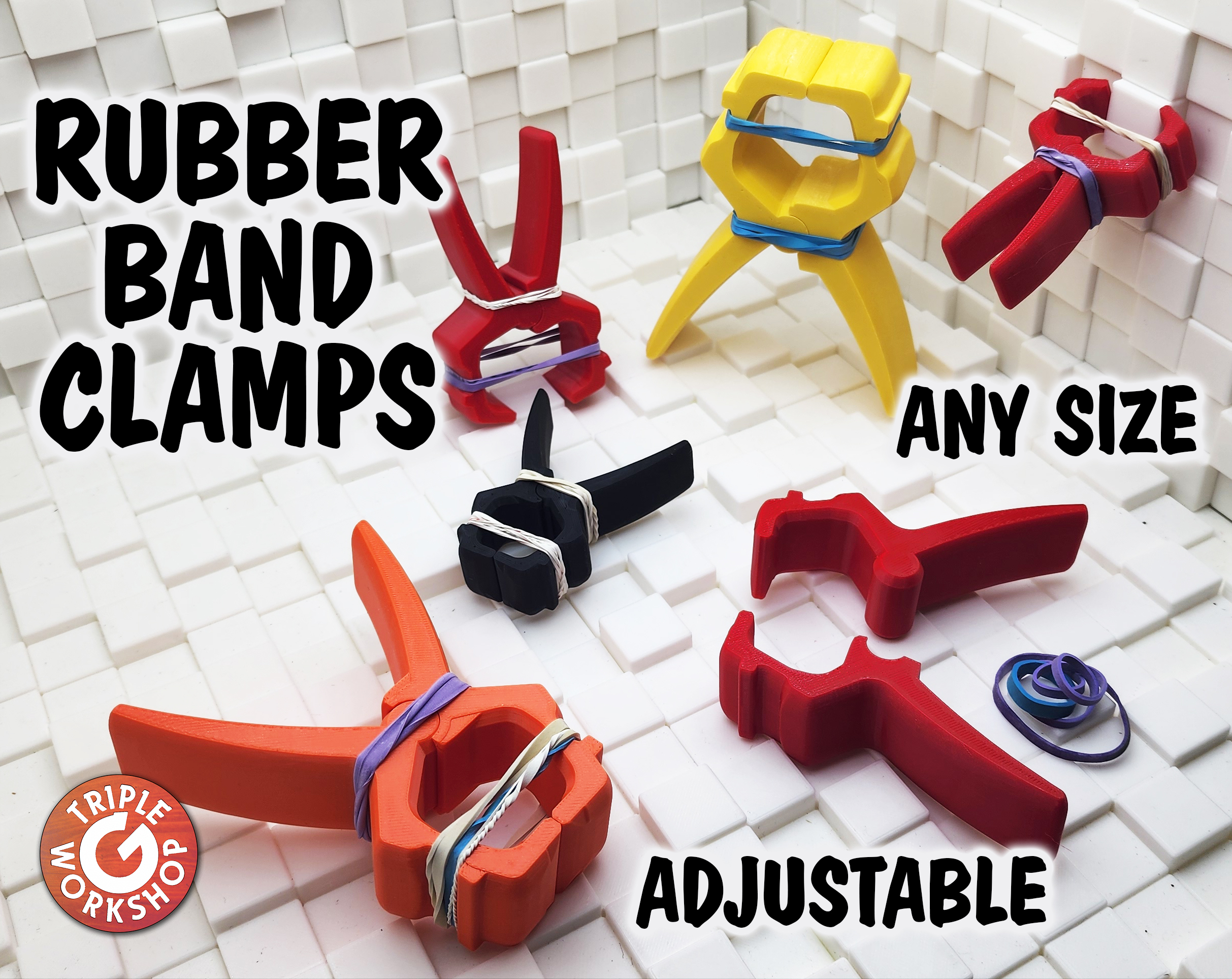 Rubber Band Clamps - Remix