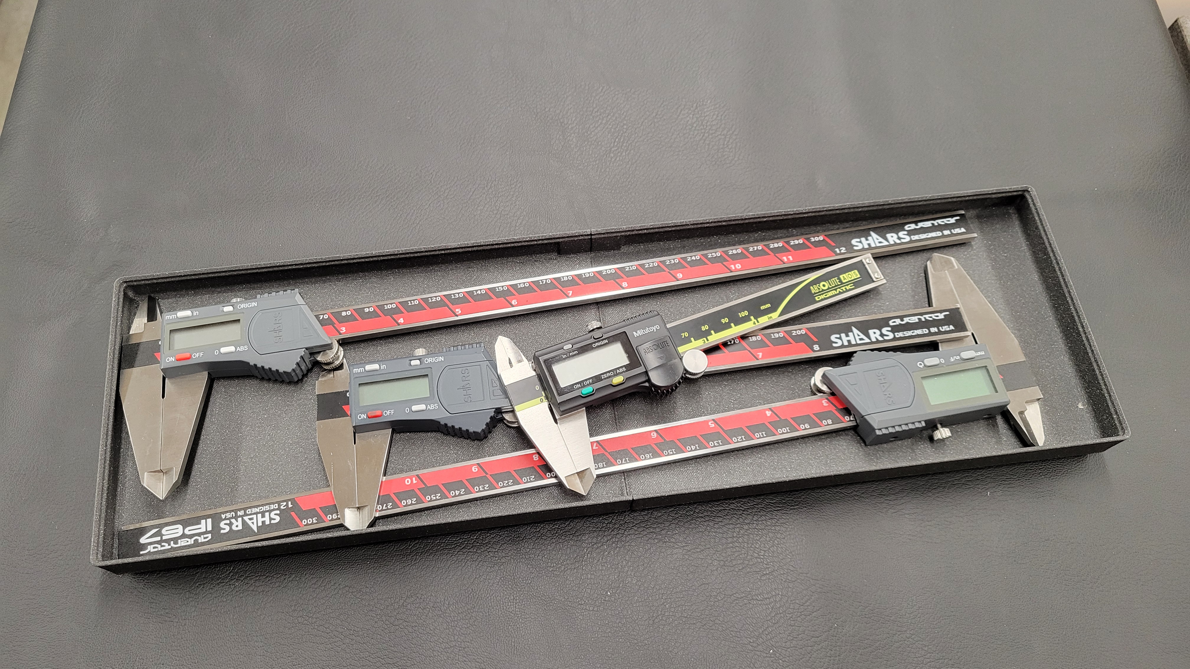 12in Max Size Caliper Tray Gridfinity