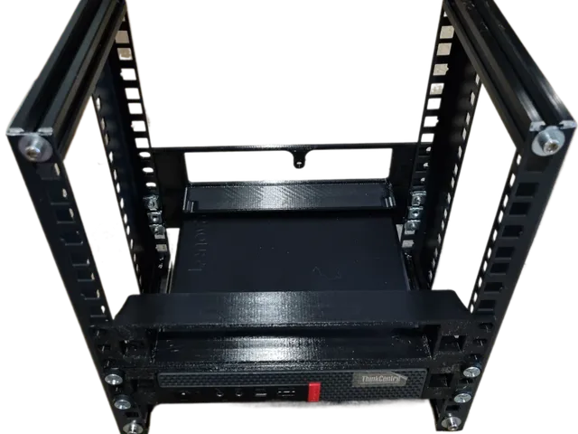 Lenovo Tiny 10 inch (M720q) Rackmount with Keystone slots Short