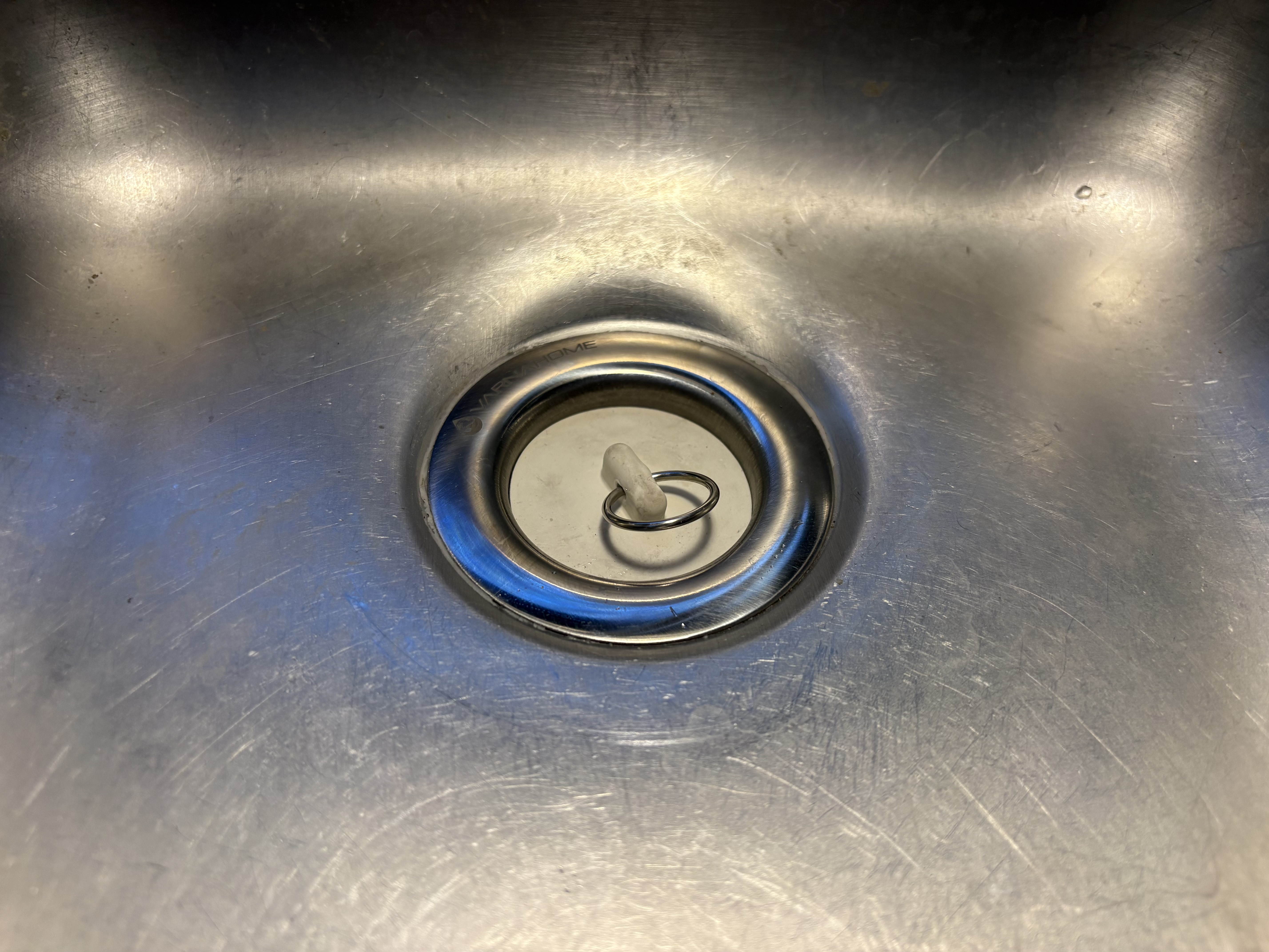 Bar sink / RV sink basket strainer (low profile) — thumbnail 3