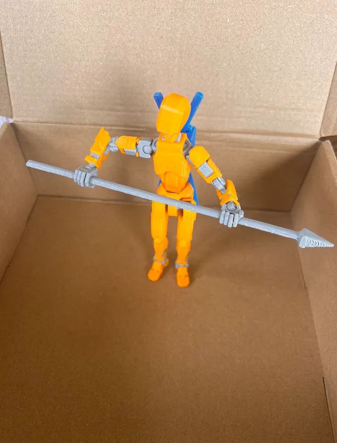 Dummy 13 Spear by 3DPrinterPro | Download free STL model | Printables.com