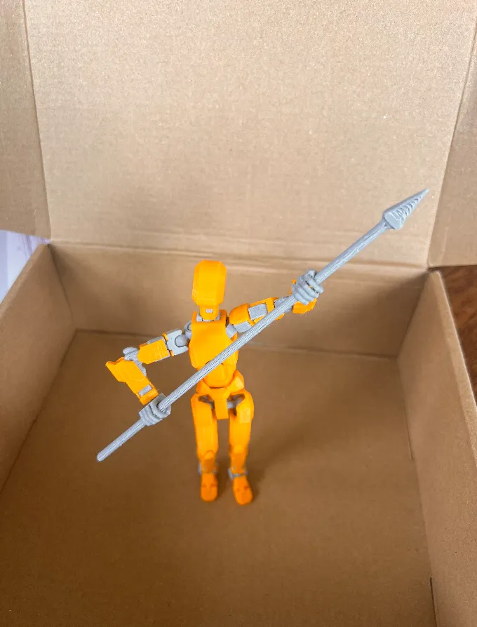 Dummy 13 Spear by 3DPrinterPro | Download free STL model | Printables.com