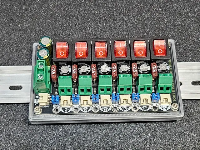 FYSETC Distribution Board mount for DIN Rails
