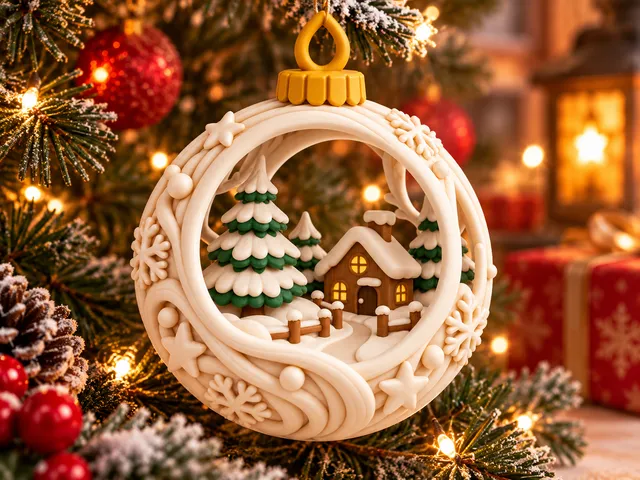 Tiny Wonderland Christmas Tree Ornament