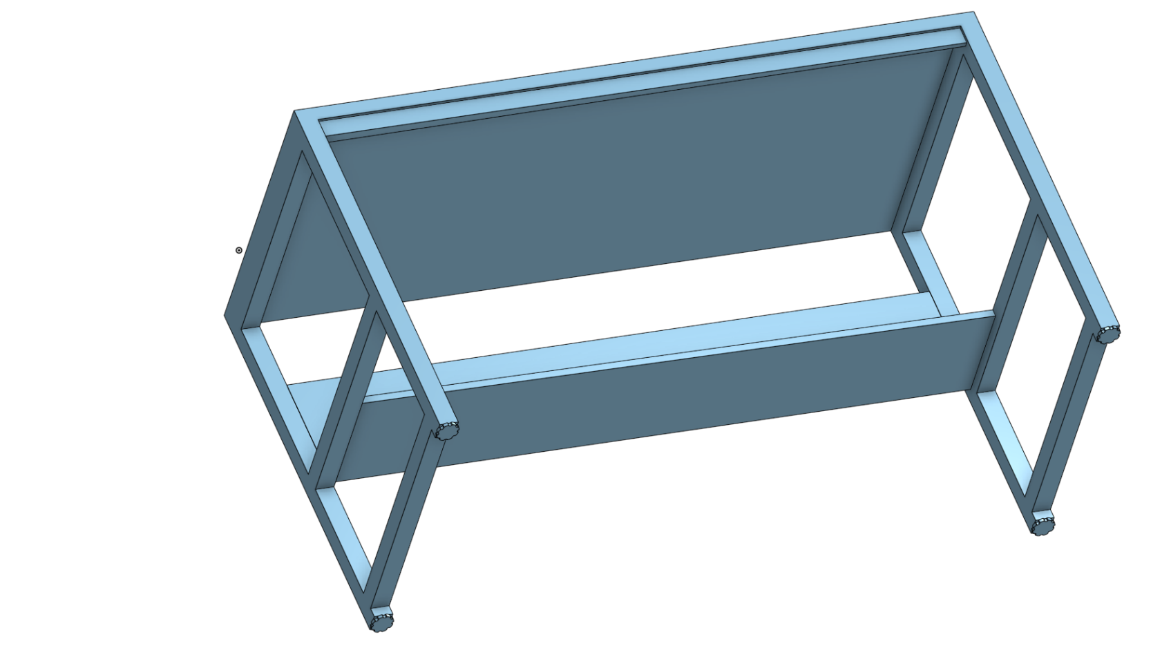Mini-Desk model 3D model