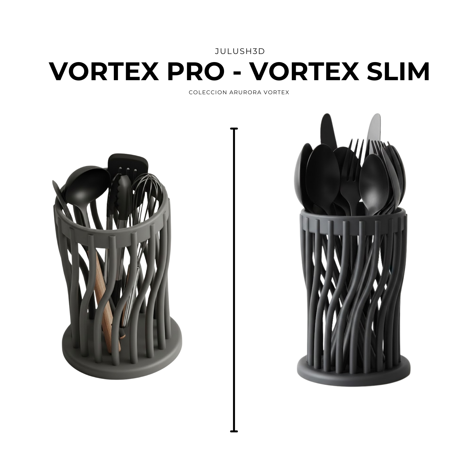 Porta Cucharones, Cuchara // Vortex Pro - Vortex Slim