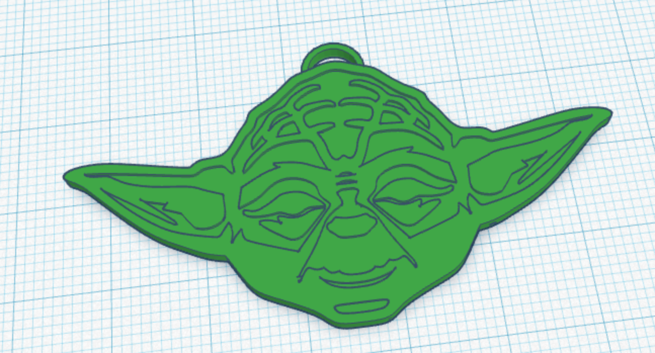 Yoda Christmas Ornament