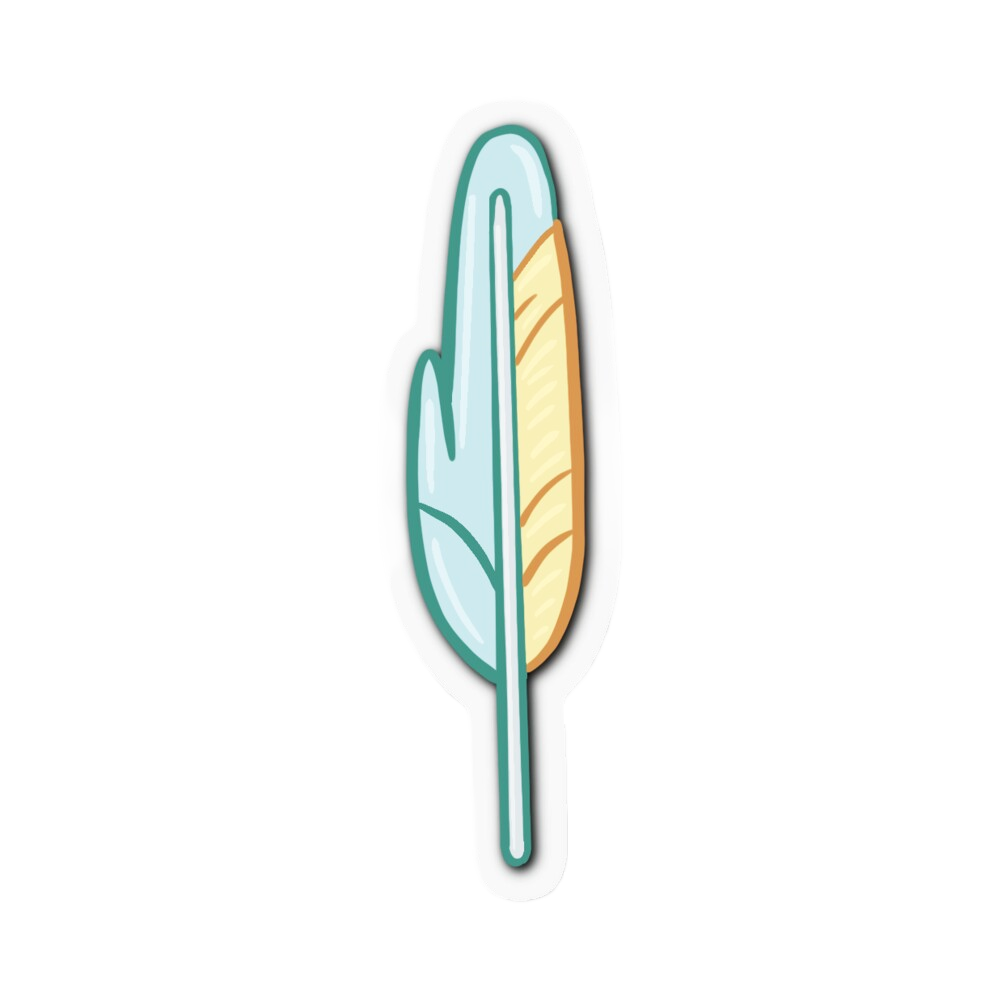Bluey Feather Wand