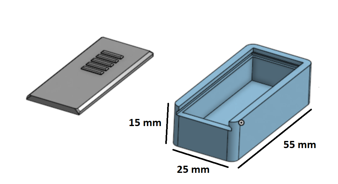 Miniatura 2 do modelo 3D USB box