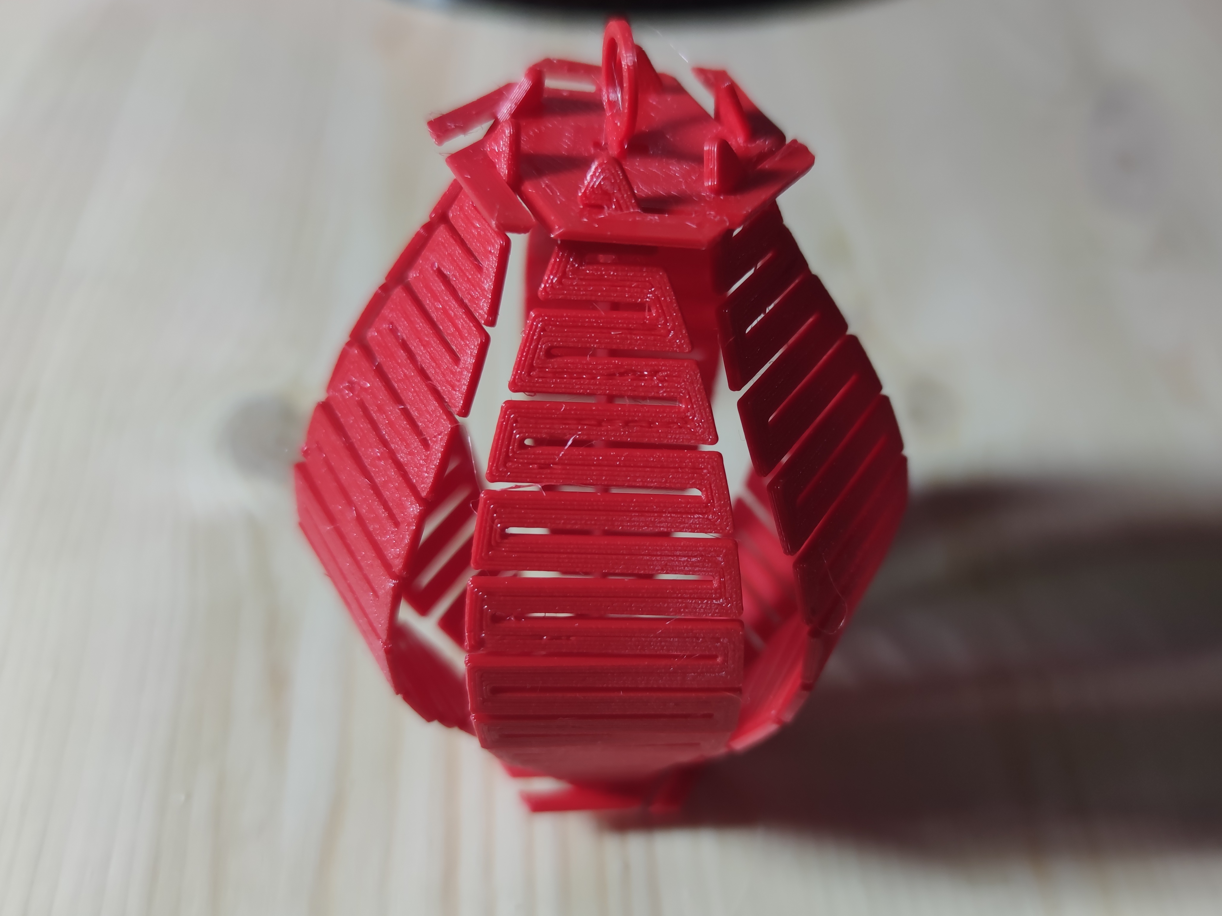 Foldable Christmas tree ornament