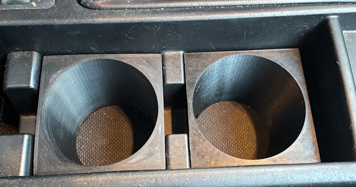 Subaru Forester cup holder by Maciek Download free STL model