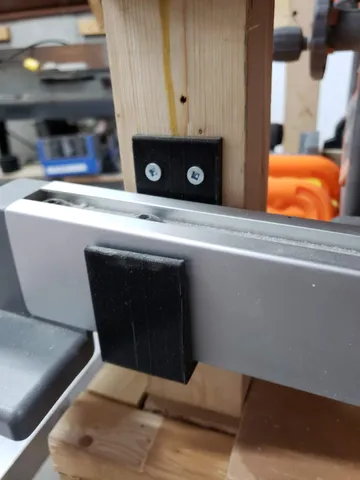 Table saw fence holder