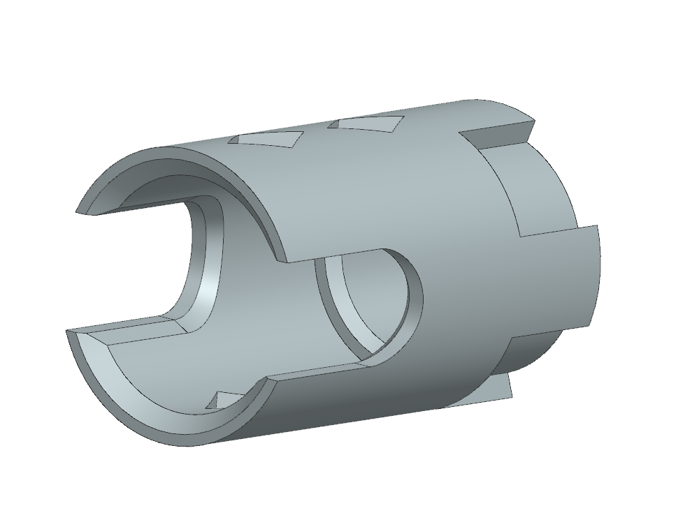 muzzle brake for gelblaster