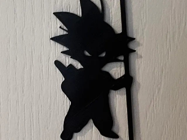 Kid Goku Ninja Wall Art (Dragon Ball)