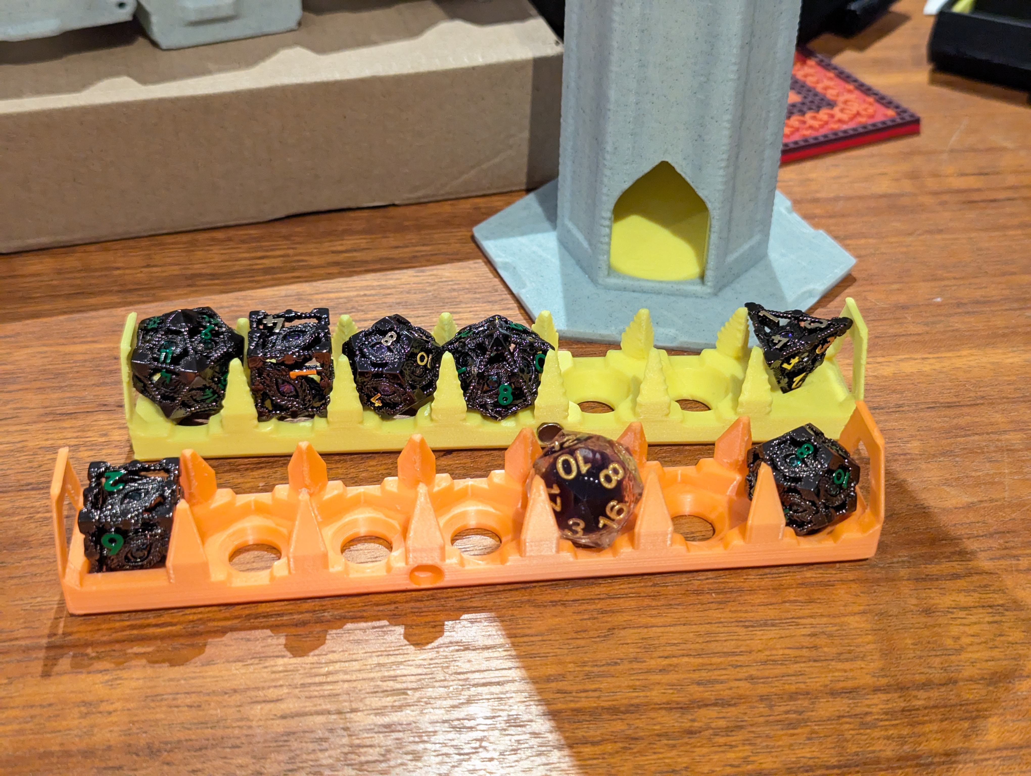 Rollup Dice Box - Rumble Roller Deeper Trays for Deep Bins
