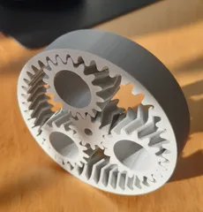 Herringbone planetary gear