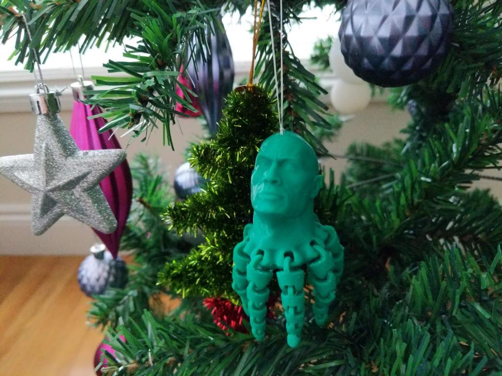 Rocktopus christmas tree ornament