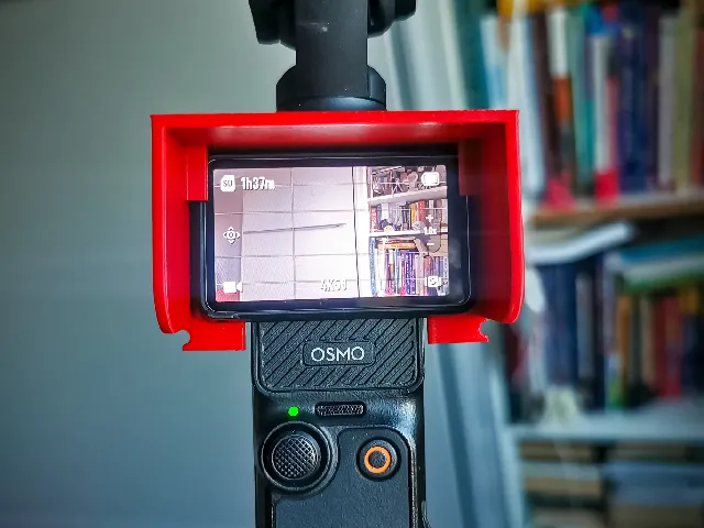 DJI Osmo Pocket 3 sun screen protection